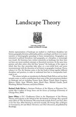 Landscape theory