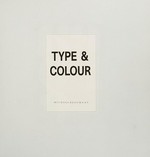 Type and colour