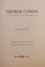 George Condo: Paintings and Drawings; September 15 through October 21, 1995, PaceWildenstein