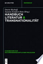 Handbuch Literatur & Transnationalität