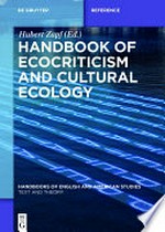 Handbook of ecocriticism and cultural ecology