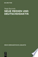 Neue Medien und Deutschdidaktik: Eine empirische Studie zu Mündlichkeit und Schriftlichkeit