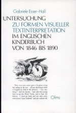 Untersuchung zu Formen visueller Textinterpretation im englischen Kinderbuch von 1846 bis 1890