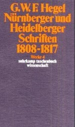 Nürnberger und Heidelberger Schriften: 1808 - 1817