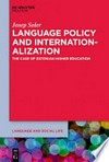 Language policy and the internationalization of universities: a focus on Estonian higher education