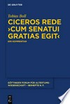 Ciceros Rede ›cum senatui gratias egit‹ Ein Kommentar