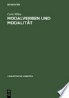 Modalverben und Modalität: Eine kontrastive Untersuchung Deutsch-Italienisch