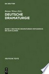 Deutsche Dramaturgie vom Barock bis zur Klassik
