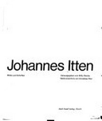 Johannes Itten: Werke und Schriften