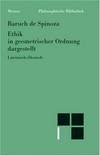 Ethik in geometrischer Ordnung dargestellt: lateinisch-deutsch