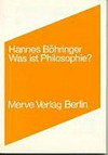 Was ist Philosophie? sechs Vorlesungen