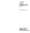 Jean Hélion: Abstraktion und Mythen des Alltags ; Bilder, Zeichnungen, Gouachen 1925 - 1983 ; 29.8. bis 21.10.1984, Städtische Galerie im Lenbachhaus, München